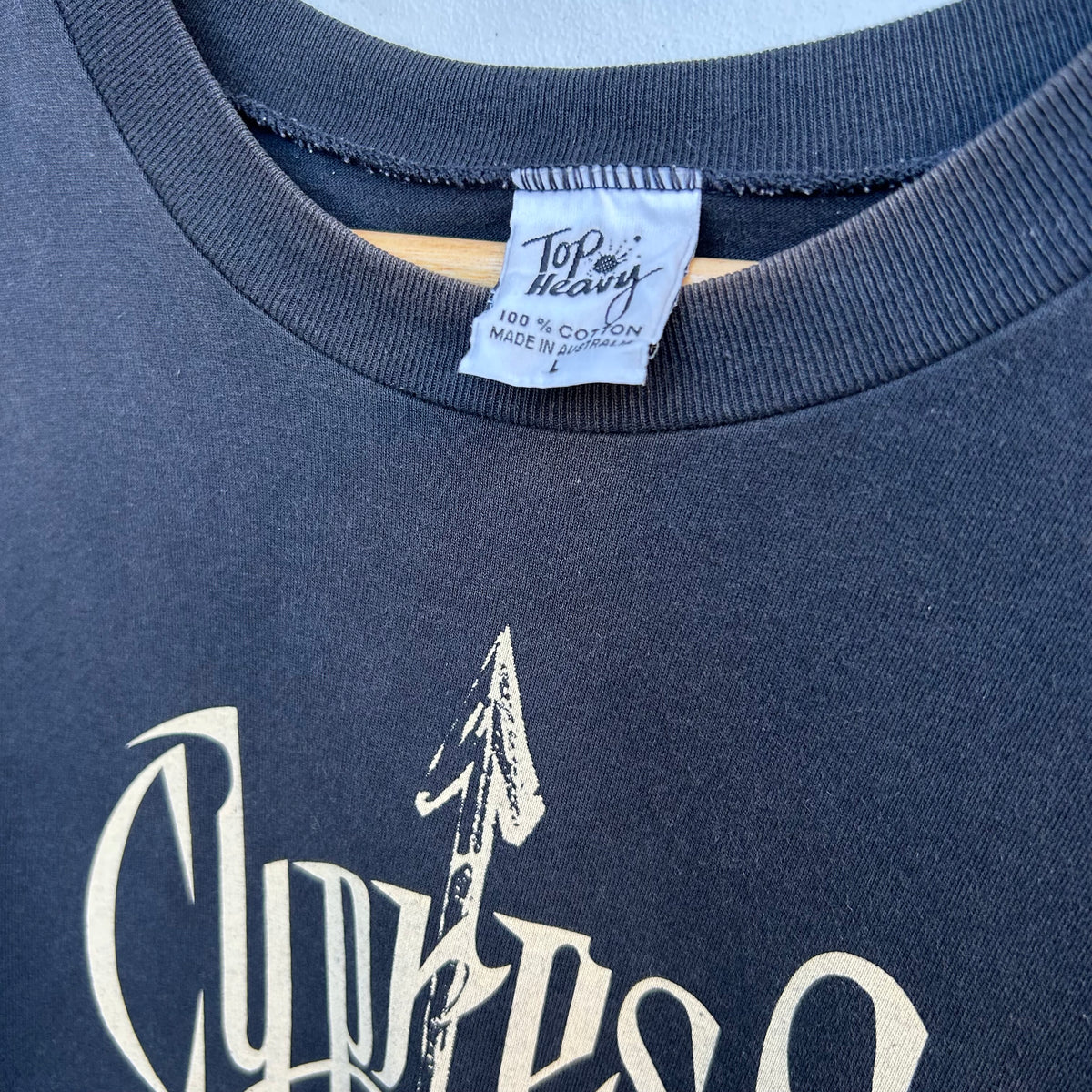 1993 Cypress Hill Black Sunday Skull and Arrow Vintage T-shirt