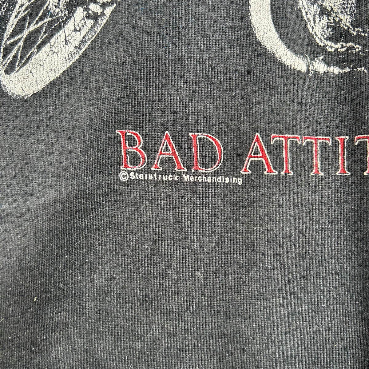 1985 Meat Loaf Bad Attitude Australian Tour T-shirt