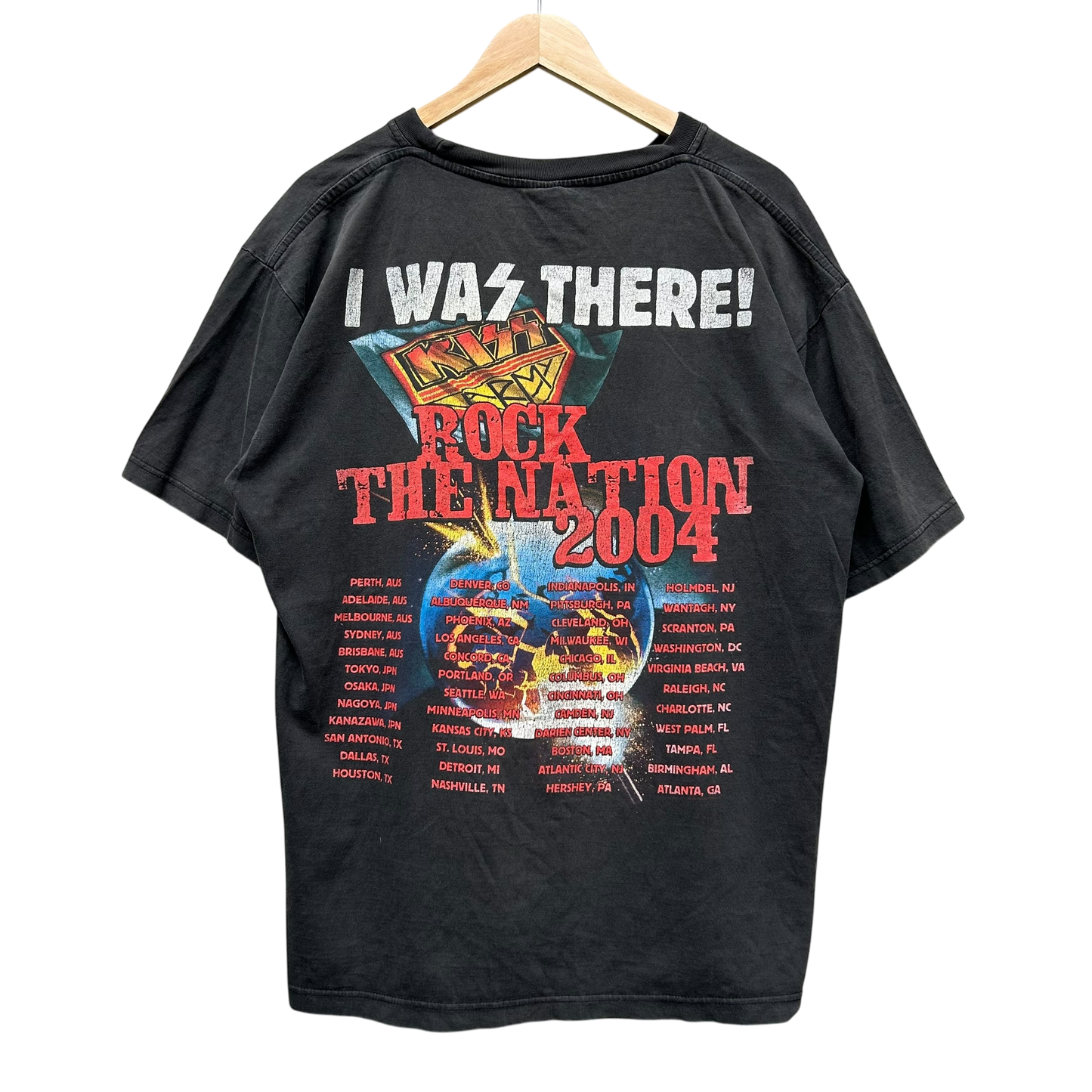 2004 KISS "Rock The Nation" Tour T-shirt