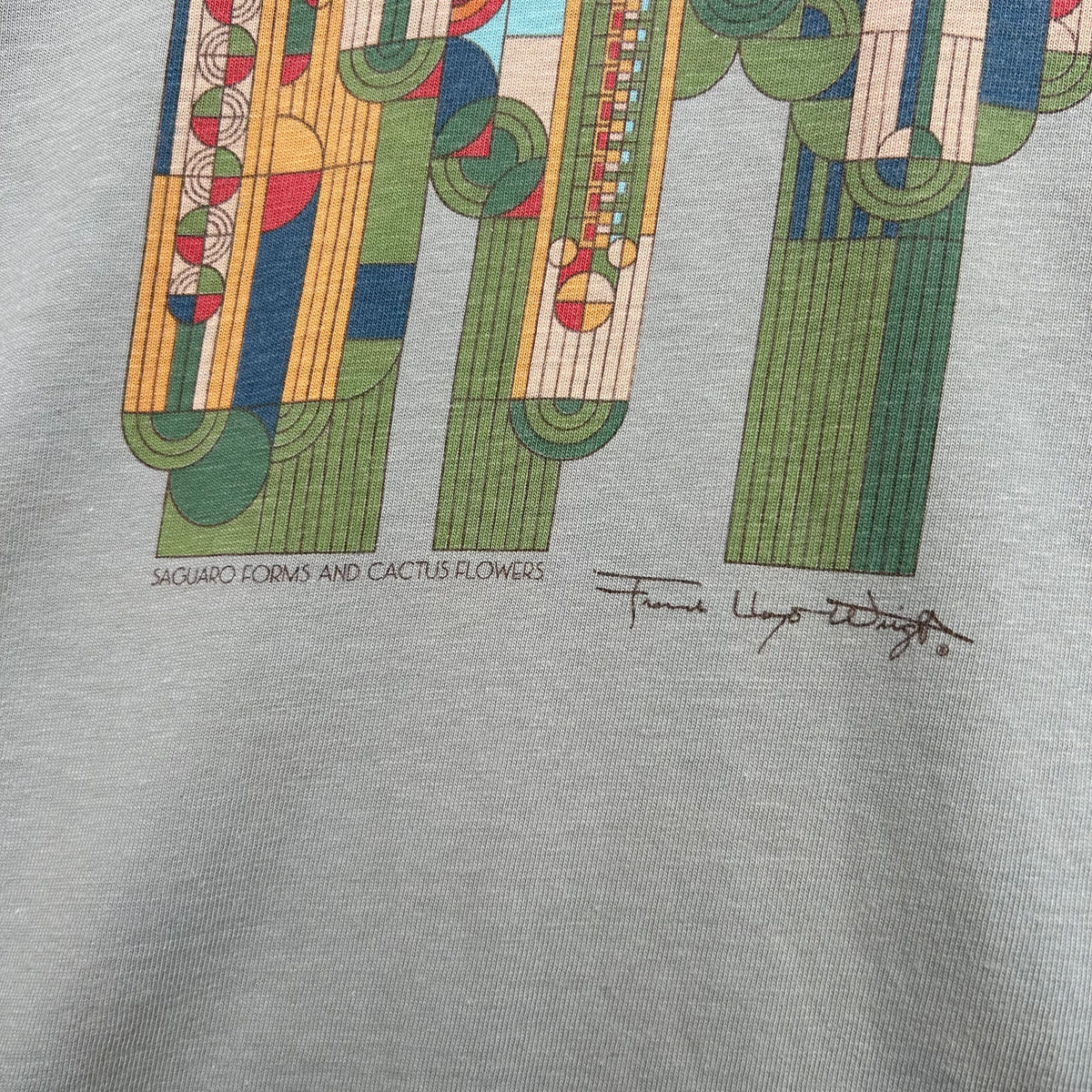 Vintage Frank Lloyd Wright ‘Cactus’ T-shirt
