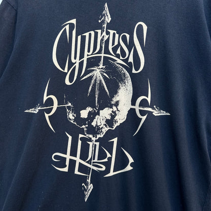 1993 Cypress Hill Black Sunday Skull and Arrow Vintage T-shirt