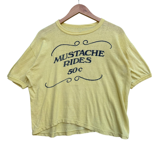 1970’s Mustache Rides 50c T-shirt