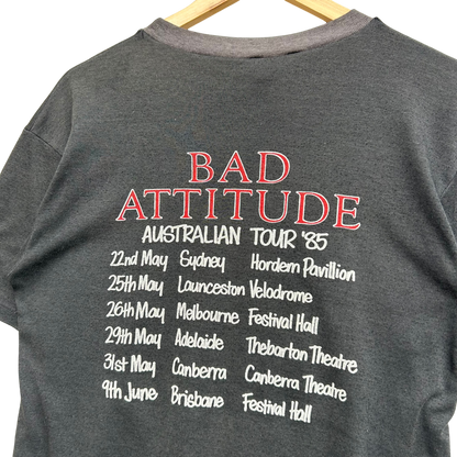 1985 Meat Loaf Bad Attitude Australian Tour T-shirt