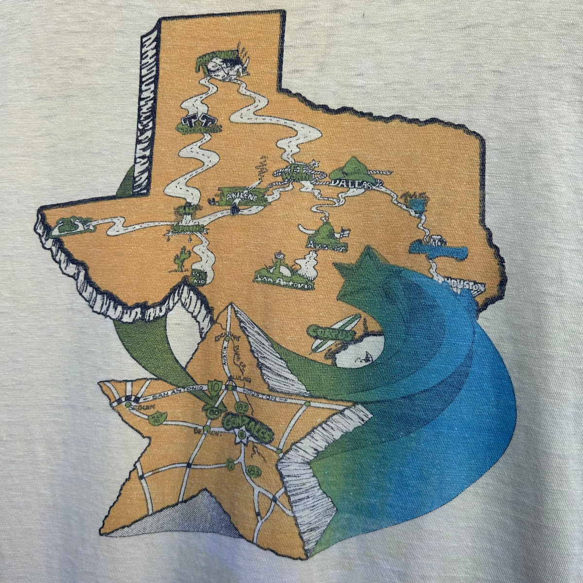 1970’s Willie Nelson 4th of July Picnic T-shirt