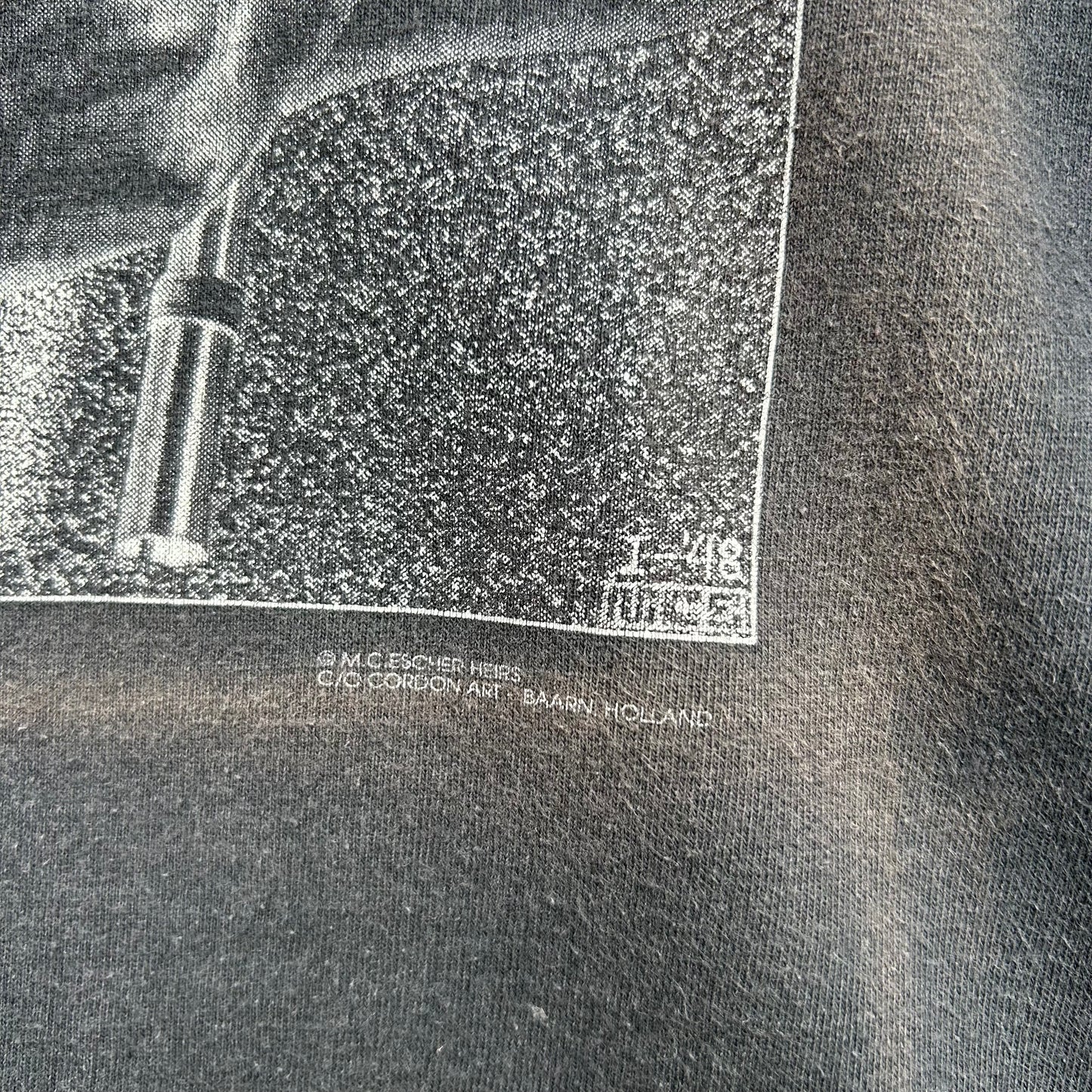 1990’s Mc Escher ‘Drawing Hand’ T-shirt