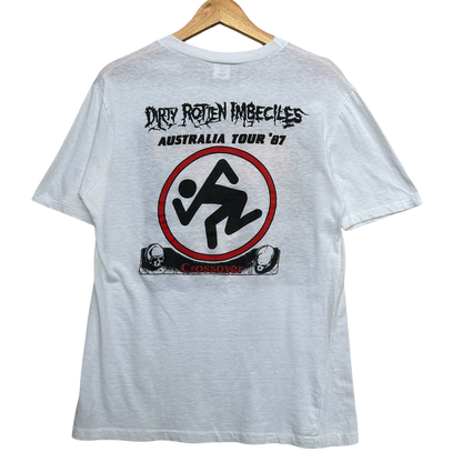 1987 Dirty Rotten Imbeciles Australian Tour Vintage T-shirt