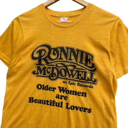 1972 Ronnie McDowell ‘Older Women are Beautiful Lovers’ T-shirt