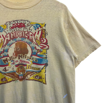 1970’s Willie Nelson 4th of July Picnic T-shirt