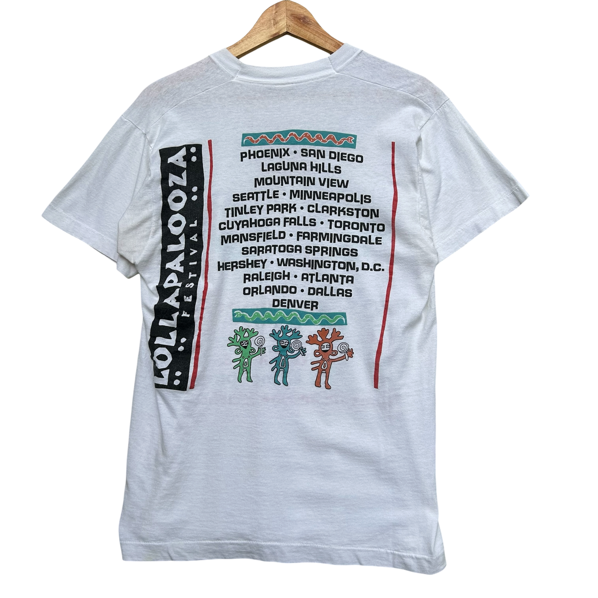 1991 Lollapalooza Festival Vintage T-shirt