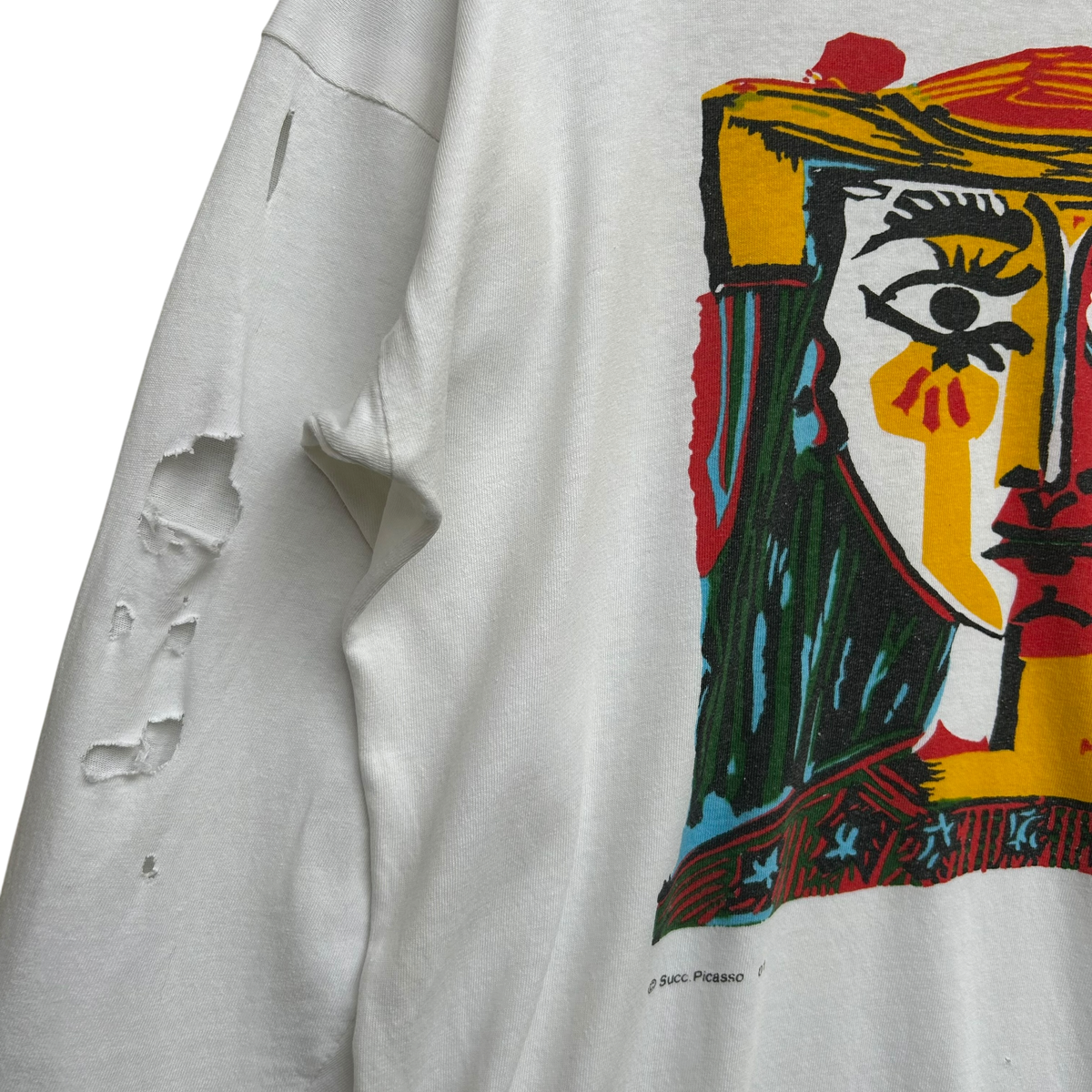 1994 Picasso ‘Portrait of a a Woman with a Hat’ Vintage Art T-Shirt