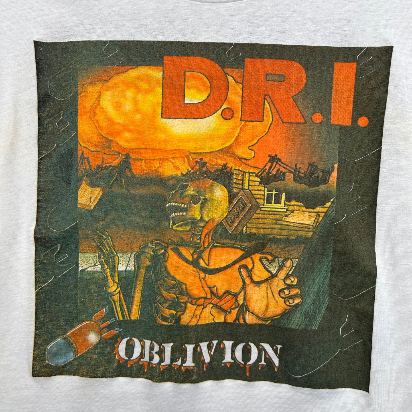 1987 Dirty Rotten Imbeciles Australian Tour Vintage T-shirt
