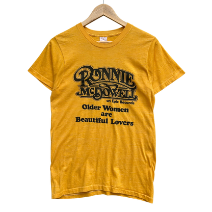 1972 Ronnie McDowell ‘Older Women are Beautiful Lovers’ T-shirt