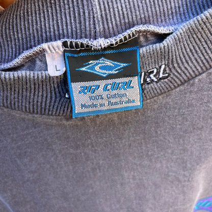 1990’s Ripcurl Mockneck Embroidered Longlseeve