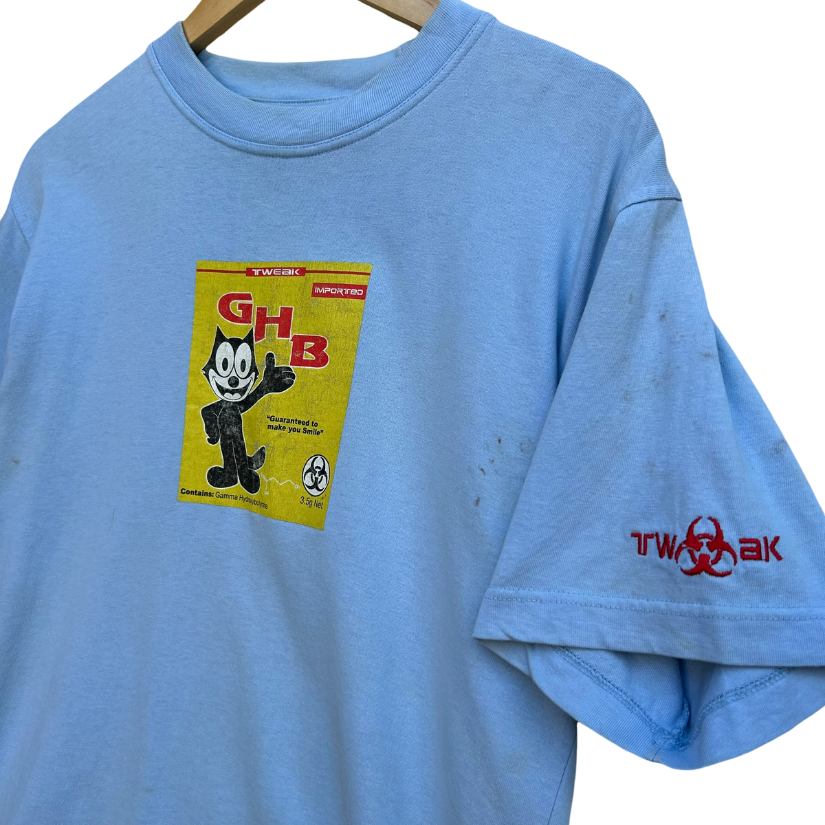 Vintage Felix The Cat GHB Tweak Rave T-shirt