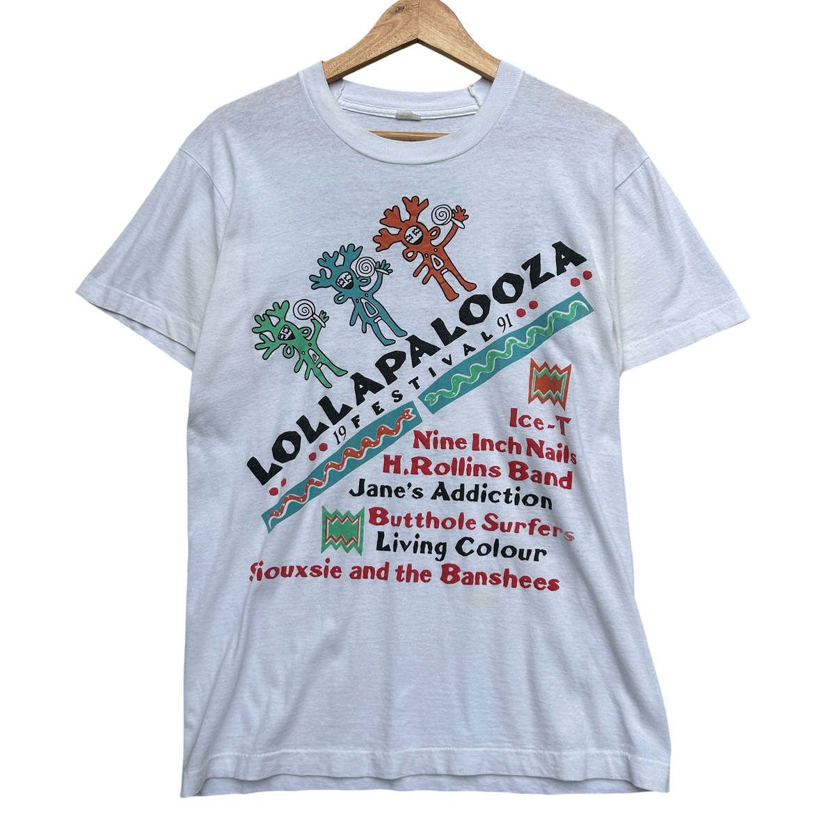 1991 Lollapalooza Festival Vintage T-shirt