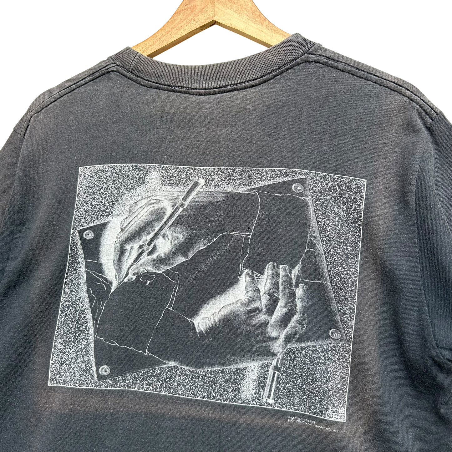 1990’s Mc Escher ‘Drawing Hand’ T-shirt
