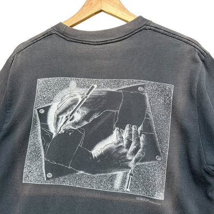 1990’s Mc Escher ‘Drawing Hand’ T-shirt