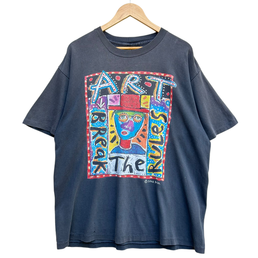 Vintage 1990’s Fred Babb ‘Art Breaks The Rules’ T-shirt