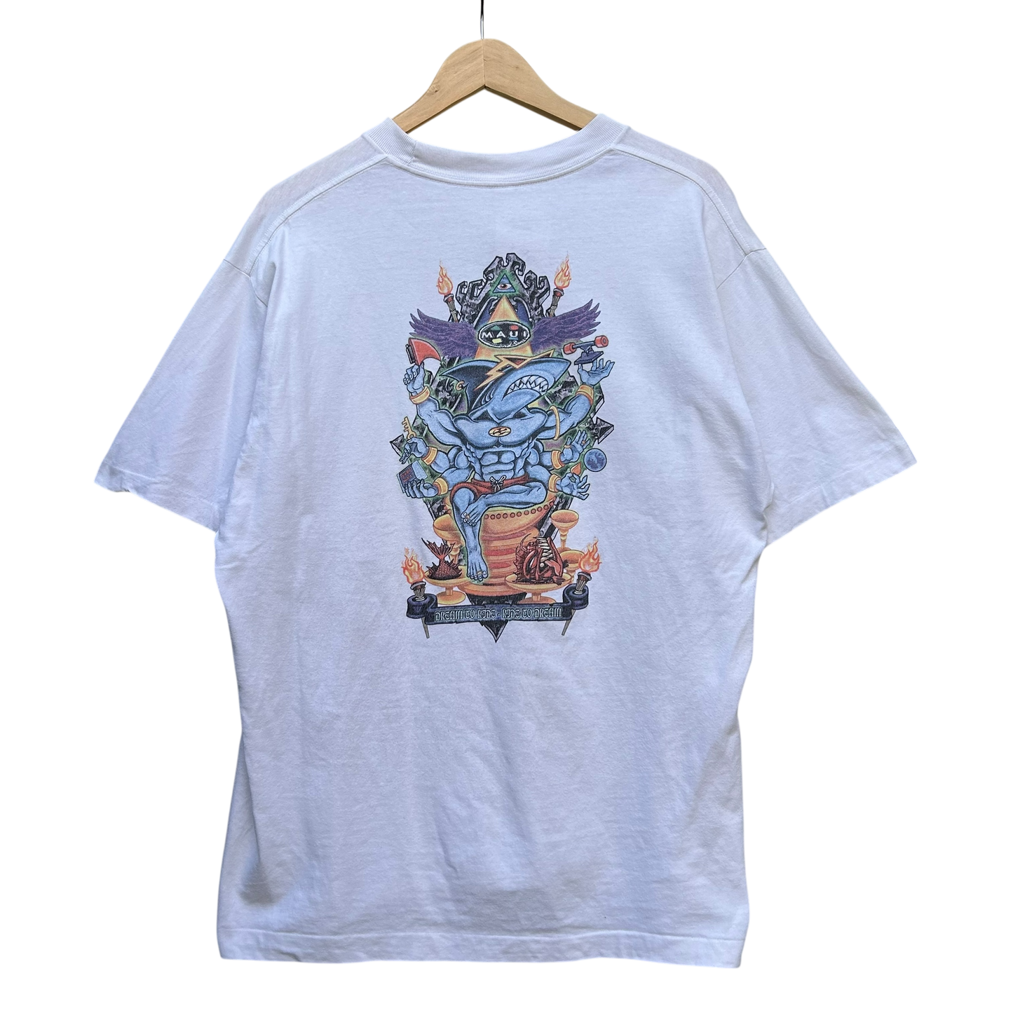 1990’s Maui and Sons Kali-Shark Tee