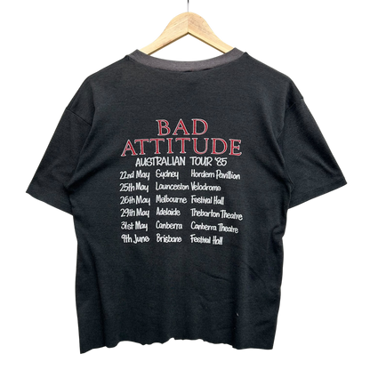 1985 Meat Loaf Bad Attitude Australian Tour T-shirt