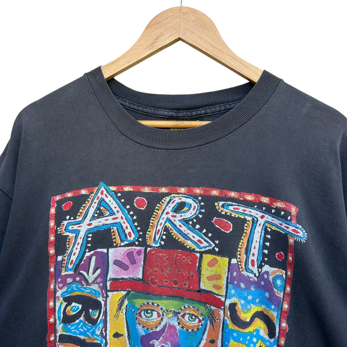 Vintage 1990’s Fred Babb ‘Art Breaks The Rules’ T-shirt