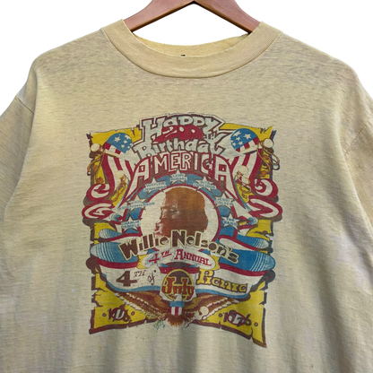 1970’s Willie Nelson 4th of July Picnic T-shirt