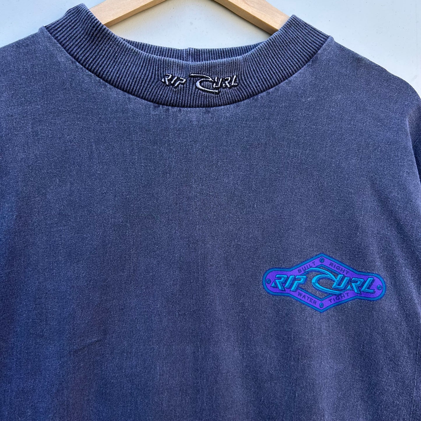 1990’s Ripcurl Mockneck Embroidered Longlseeve