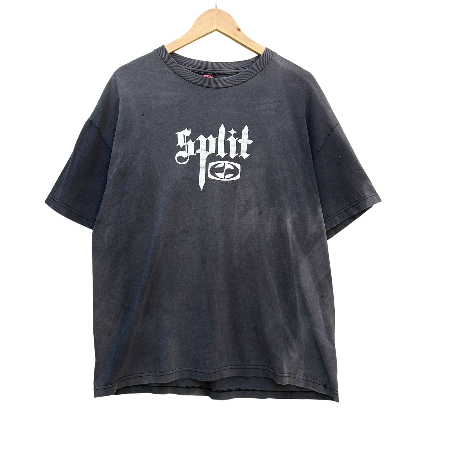 Vintage Split Faded Skate Tee