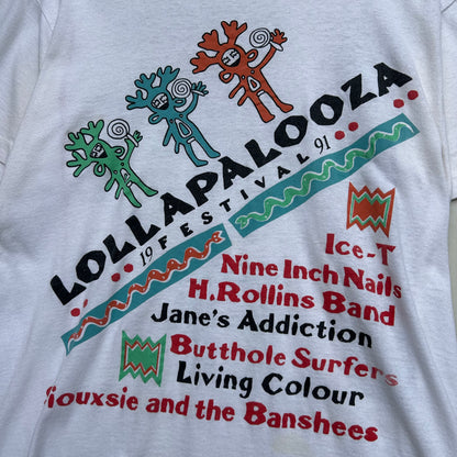 1991 Lollapalooza Festival Vintage T-shirt