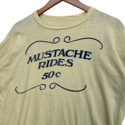 1970’s Mustache Rides 50c T-shirt