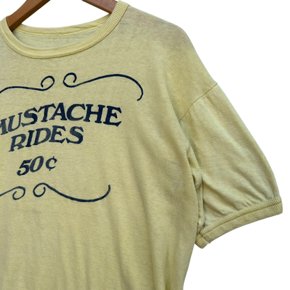 1970’s Mustache Rides 50c T-shirt