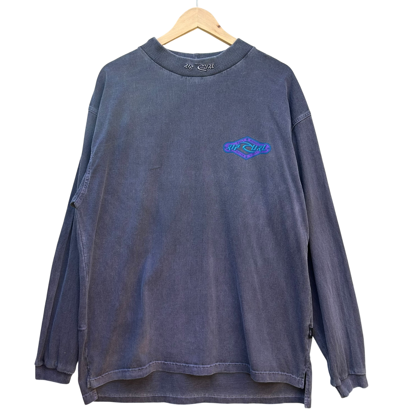 1990’s Ripcurl Mockneck Embroidered Longlseeve