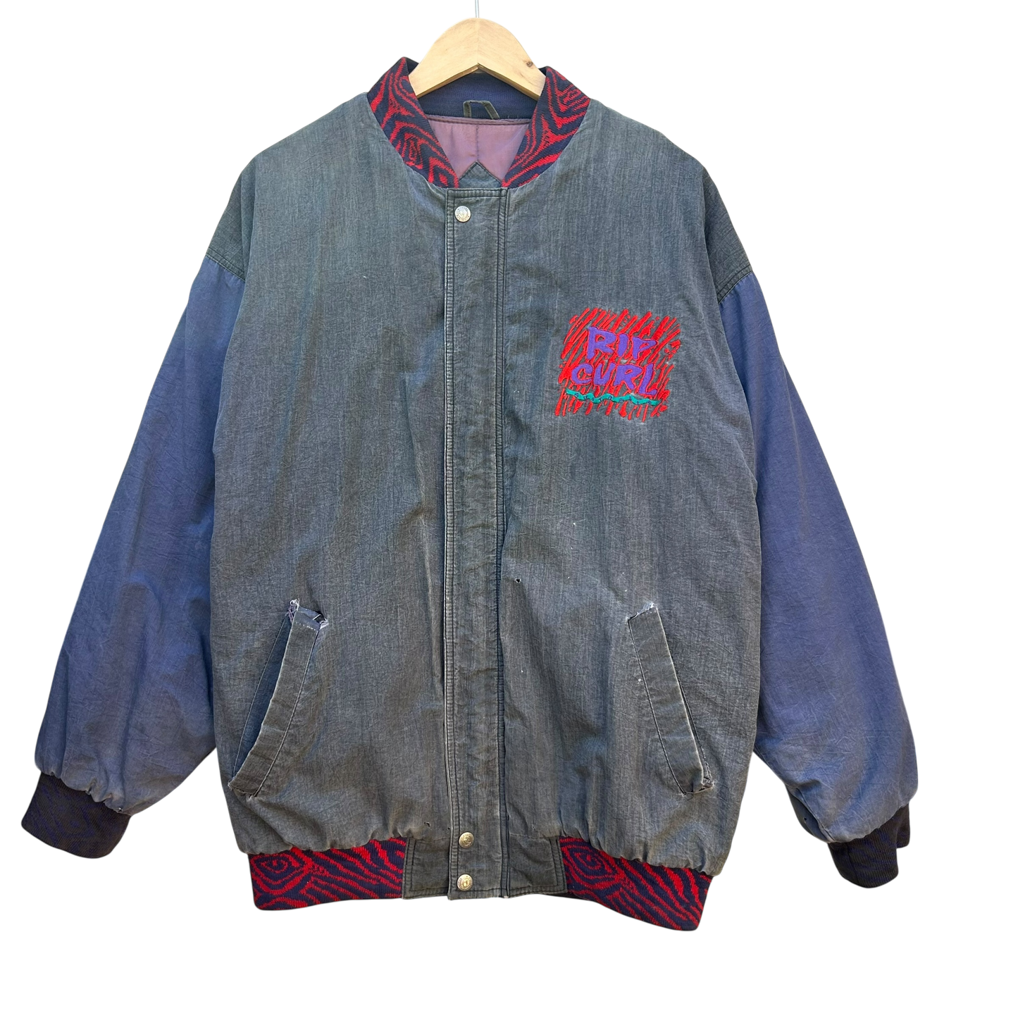 1980’s Ripcurl Embroidered Bomber Jacket