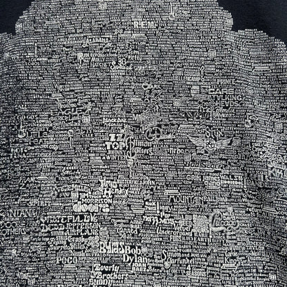 1989 Family Tree of American Rock Vintage T-shirt
