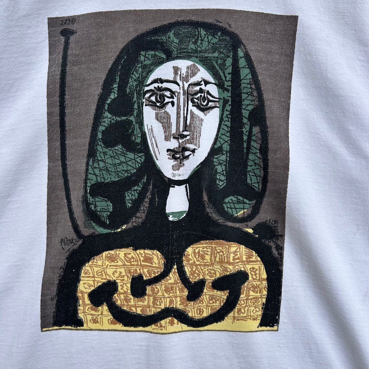 1990’s Picasso ‘Woman With a Hair Net’ T-shirt