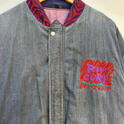 1980’s Ripcurl Embroidered Bomber Jacket