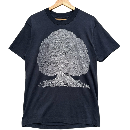 1989 Family Tree of American Rock Vintage T-shirt