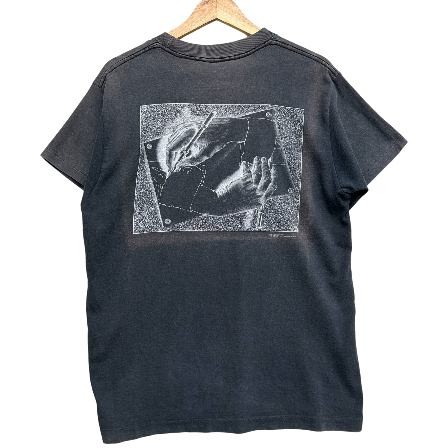 1990’s Mc Escher ‘Drawing Hand’ T-shirt