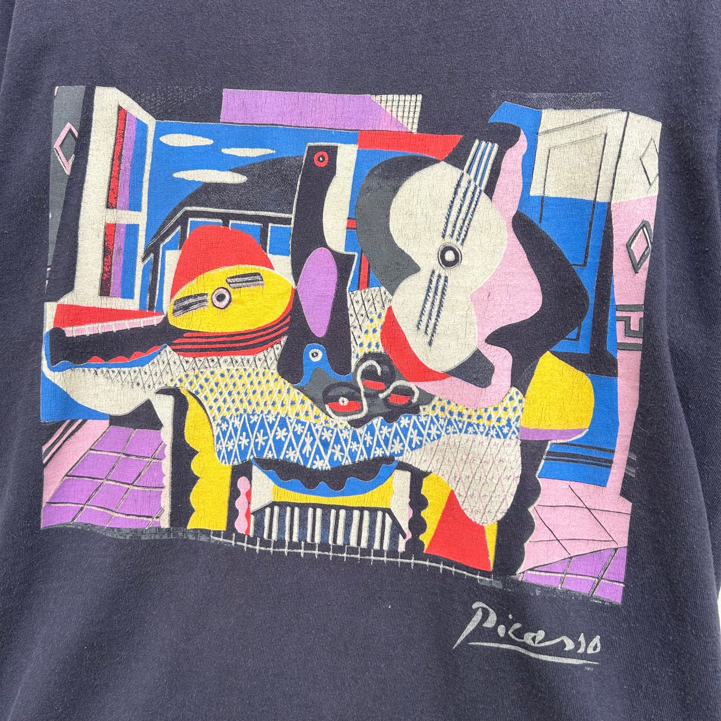 1988 Picasso “Mandolin and Guitar’ T-shirt
