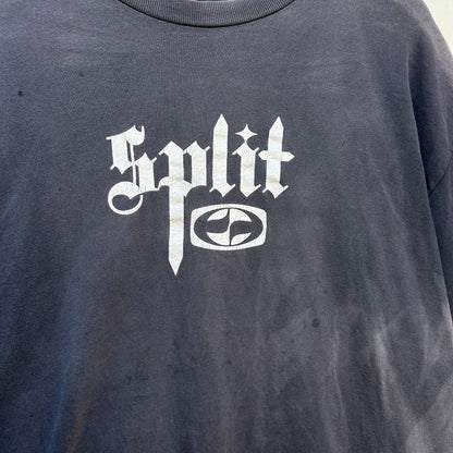 Vintage Split Faded Skate Tee