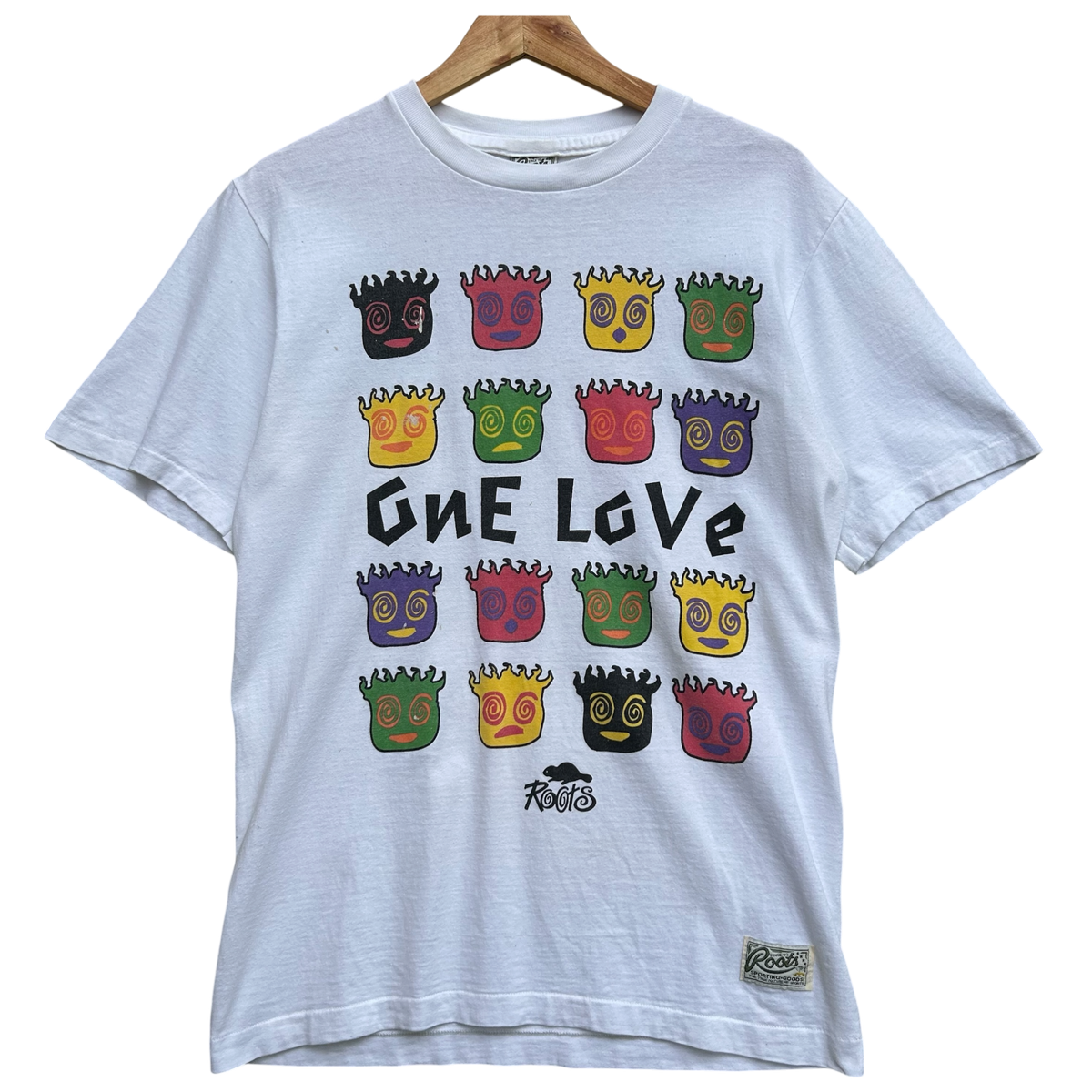 Vintage One Love The Roots T-shirt