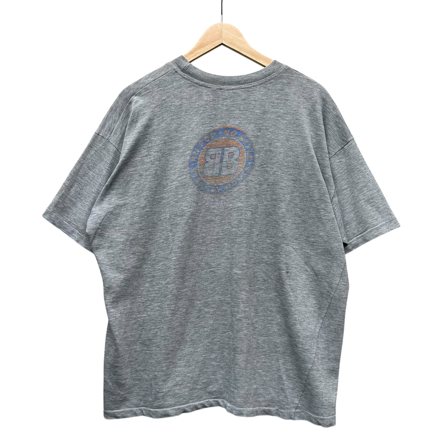 1990's Billy Bragg "No Pop, No Style, Strictly Roots" T-Shirt