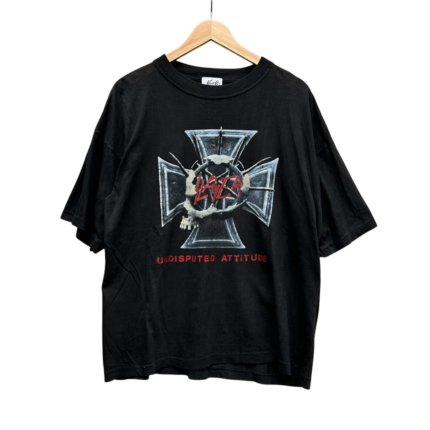 1996 Sayer Undisputed Attitude Templar Cross T-Shirt