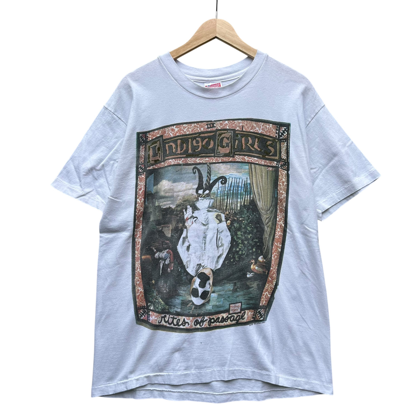 1992 Indigo Girls "Rites Of Passage" T-Shirt