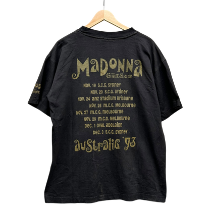 1993 Madonna "The Girlie Show" Australian Tour T-Shirt